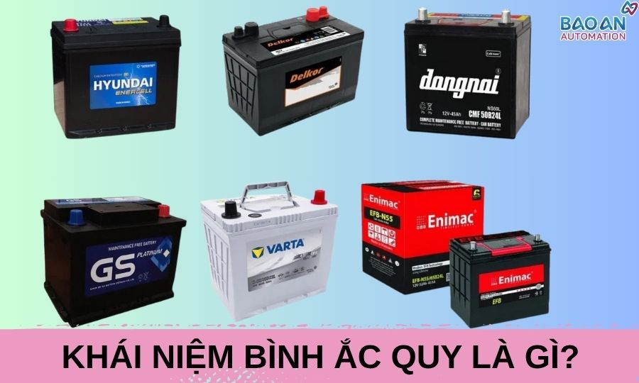 Ắc quy là gì? Cấu tạo, nguyên lý hoạt động và các loại ắc quy